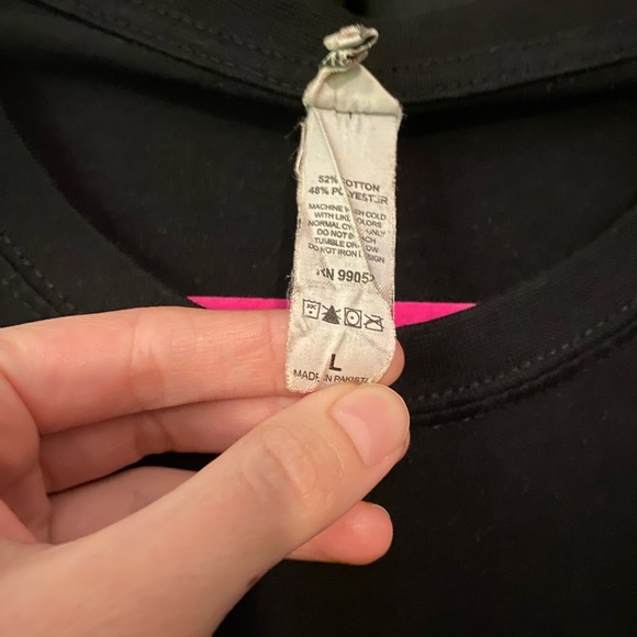 Black long sleeve tee - Picture 3 of 5